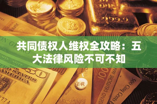 武汉共同债权人维权全攻略：五大法律风险不可不知