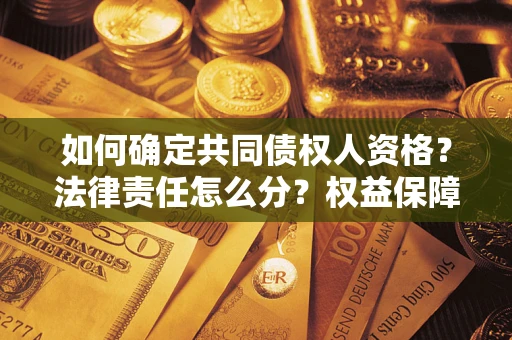 武汉如何确定共同债权人资格？法律责任怎么分？权益保障技巧揭秘！