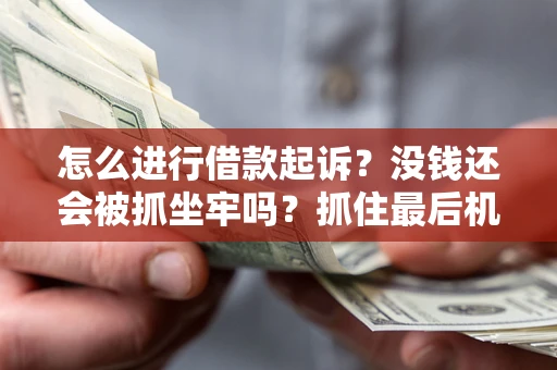 武汉怎么进行借款起诉？没钱还会被抓坐牢吗？抓住最后机会！