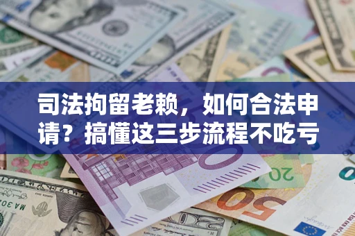 武汉司法拘留老赖，如何合法申请？搞懂这三步流程不吃亏！