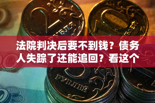 武汉法院判决后要不到钱？债务人失踪了还能追回？看这个方法！