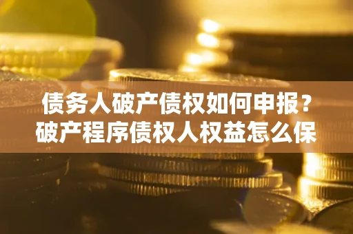武汉债务人破产债权如何申报？破产程序债权人权益怎么保障？