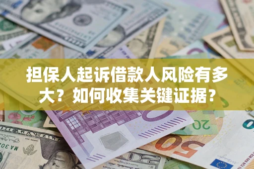 武汉担保人起诉借款人风险有多大？如何收集关键证据？