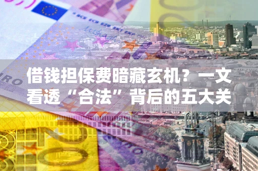 武汉借钱担保费暗藏玄机？一文看透“合法”背后的五大关键陷阱
