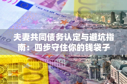 武汉夫妻共同债务认定与避坑指南：四步守住你的钱袋子