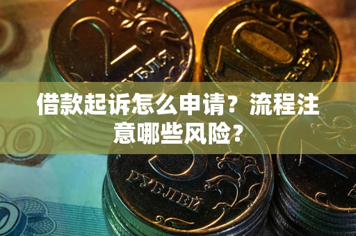 武汉借款起诉怎么申请？流程注意哪些风险？