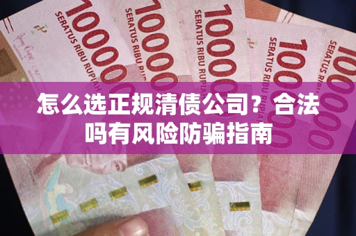 武汉怎么选正规清债公司？合法吗有风险防骗指南