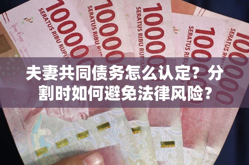 武汉夫妻共同债务怎么认定？分割时如何避免法律风险？
